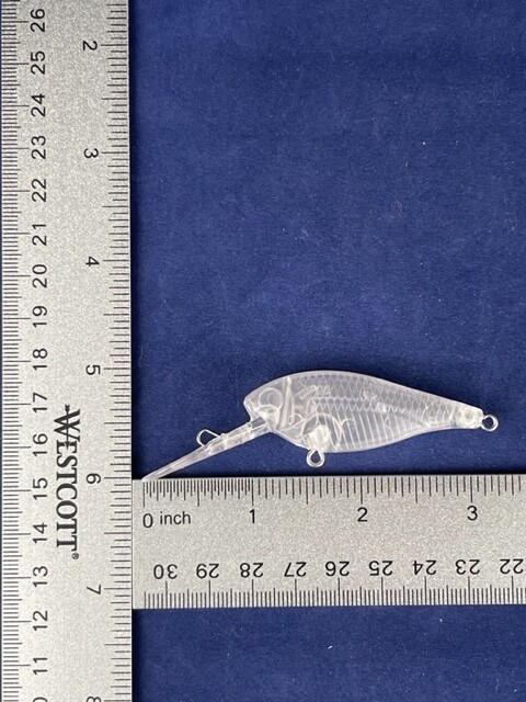 3D Stencil for 2 1/4&quot; Medium Diver Minnow