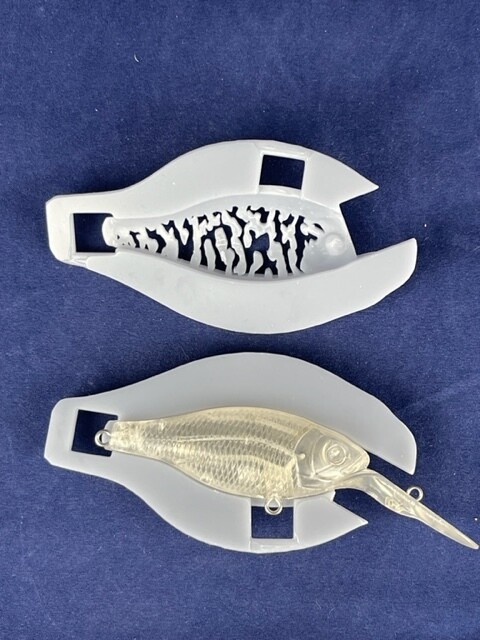 3D Stencil for 2 1/2&quot; Medium Diver Minnow