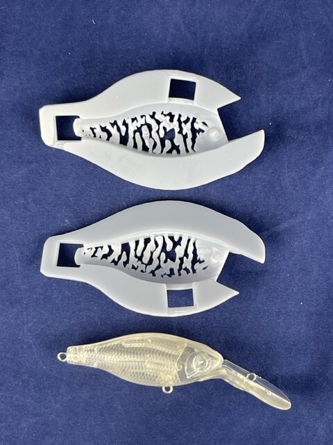 3D Stencil for 2 1/2&quot; Medium Diver Minnow