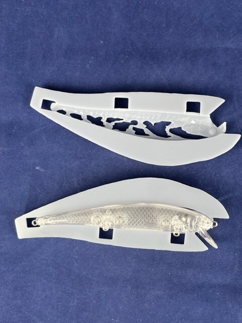 3D Stencil for - 5&quot; Shallow Dining Minnow