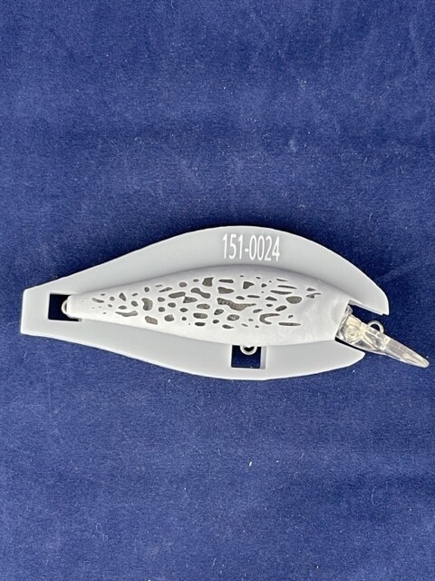 3D Stencil for 3 1/4&quot; Shallow Diver Minnow