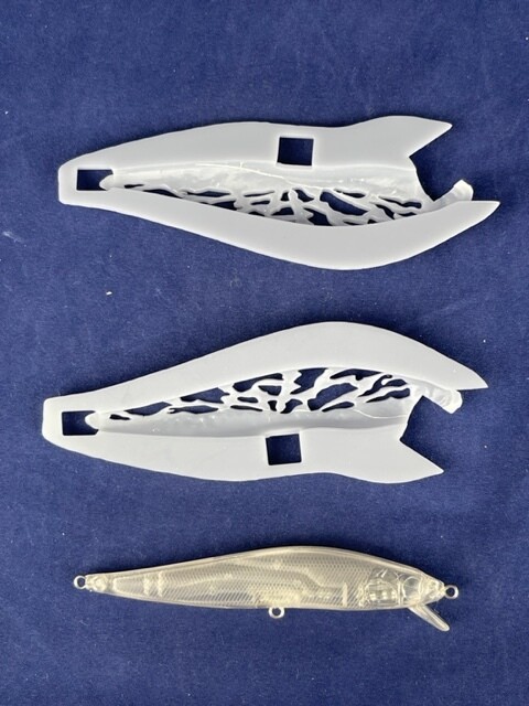 3D Stencil for 4&quot; Shallow Diver Minnow