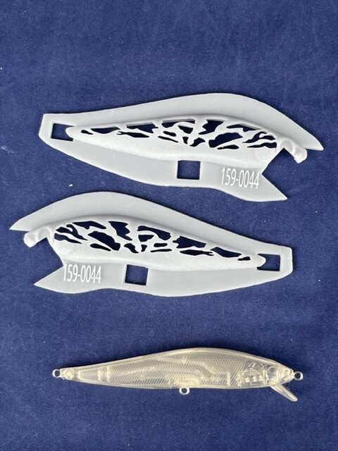 3D Stencil for 4&quot; Shallow Diver Minnow