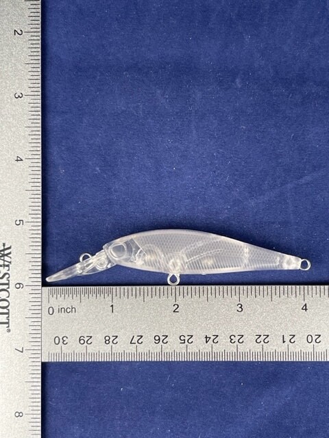 3D Stencil for 3 1/4&quot; Shallow Diver Minnow
