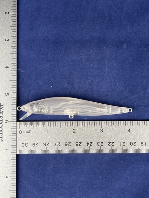 3D Stencil for 4&quot; Shallow Diver Minnow