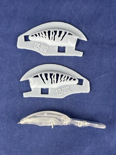 3D Stencil for 2 1/2&quot; Deep Diver Minnow