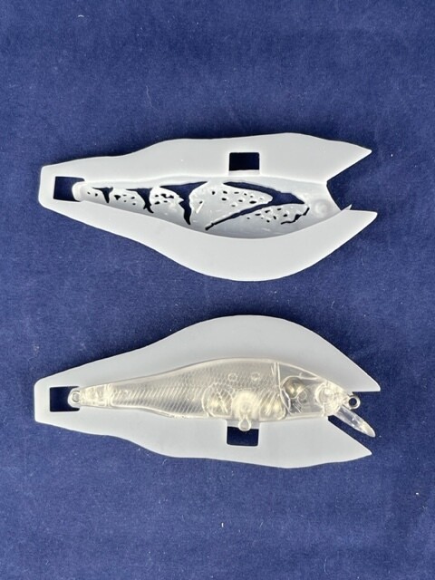 3D Stencil for 3 1/4&quot; Shallow Diving Minnow