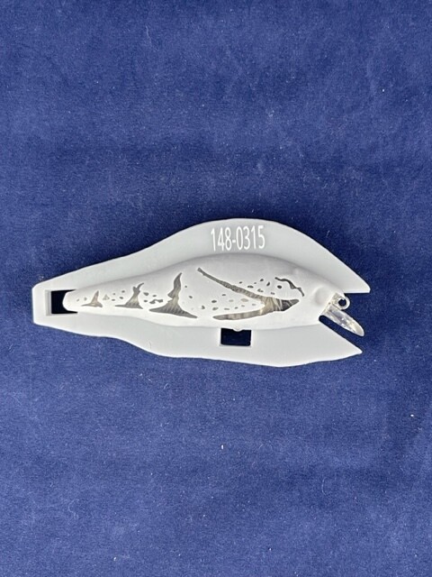 3D Stencil for 3 1/4&quot; Shallow Diving Minnow