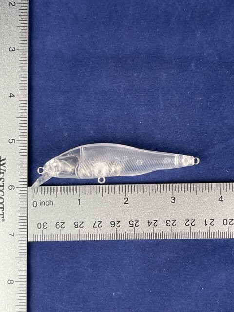 3D Stencil for 3 1/4&quot; Shallow Diving Minnow