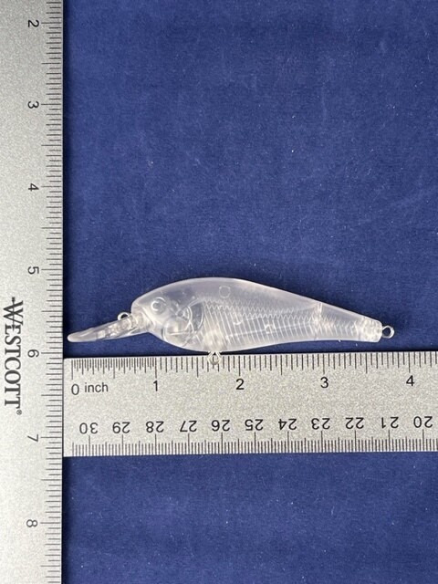 3D Stencil for 3&quot; Shallow Diving Minnow