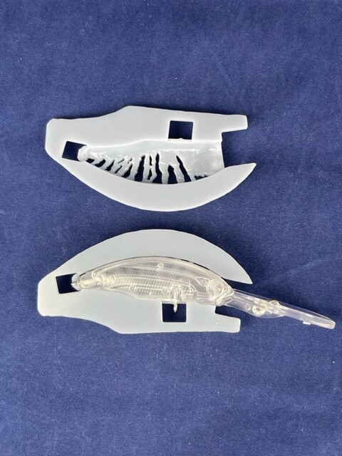3D Stencil for 2 1/2&quot; Deep Diver Minnow