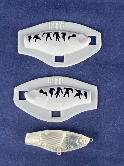 3D Stencil for 3 1/4&quot; Plopper