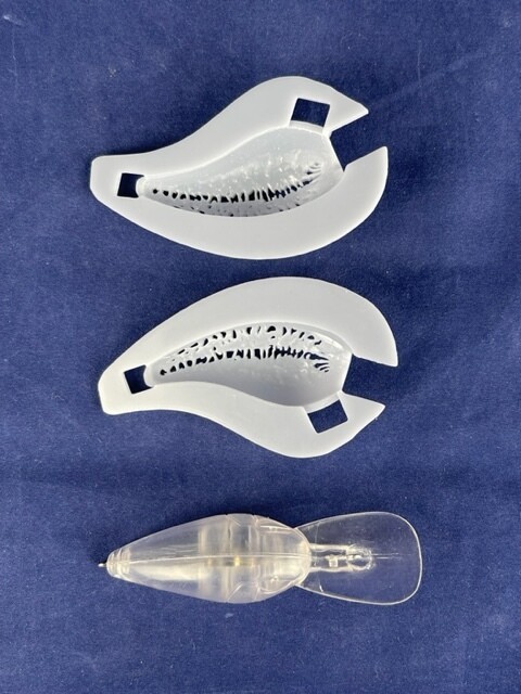 3D Stencil for SPRO RK 55 Crawler Knock Off - 2.25&quot;