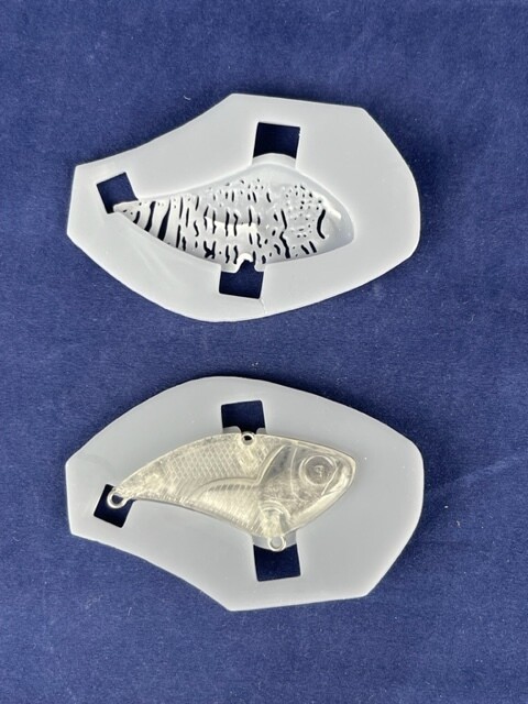 3D Stencil for 2&quot; Lipless Razorback Extra Thin Back