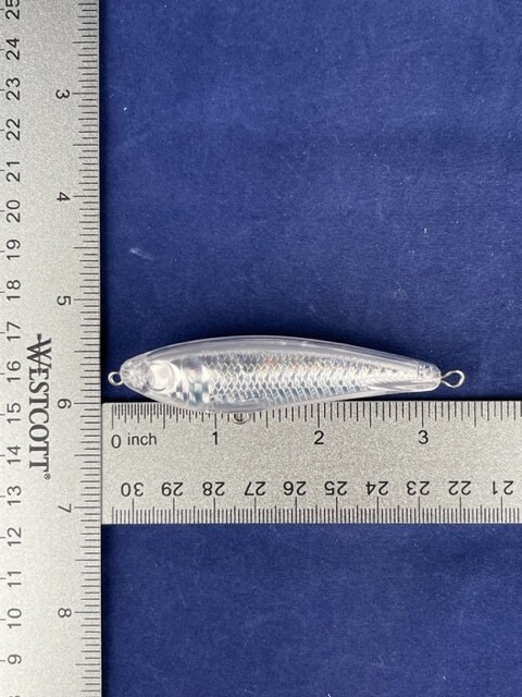 3D Stencil for 3&quot; Lipless Flared Tail Minnow
