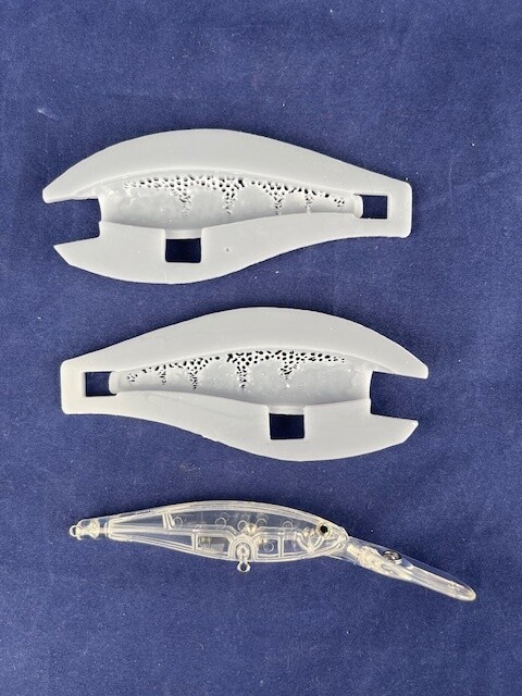 3D Stencil for - Berkley Flicker Minnow 7