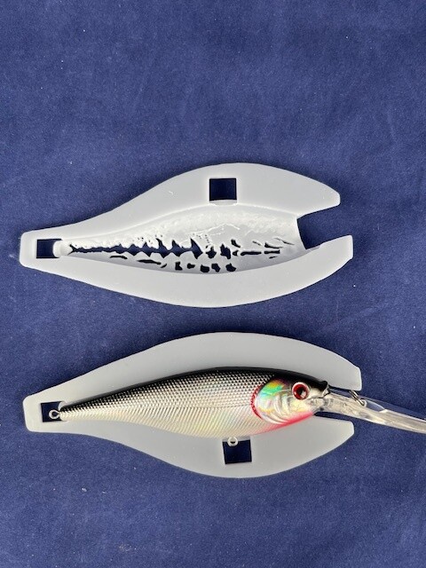 3D Stencil for - Berkley Flicker Shad - #9 Crankbaits Original Lure