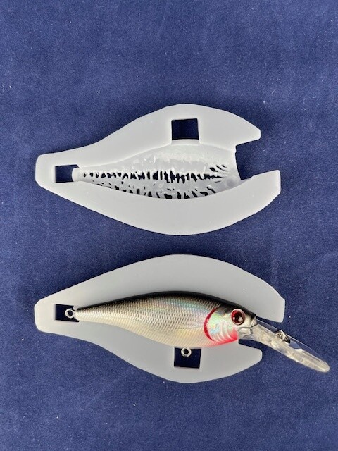 3D Stencil for - Berkley Flicker Shad - #6 Crankbaits Original Lure