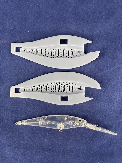 3D Stencil for - Berkley Flicker Minnow 9