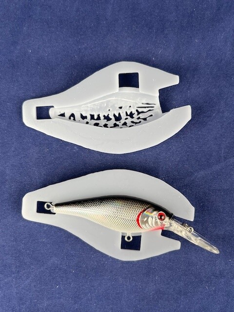 3D Stencil for - Berkley Flicker Shad - #5 Crankbaits Original Lure