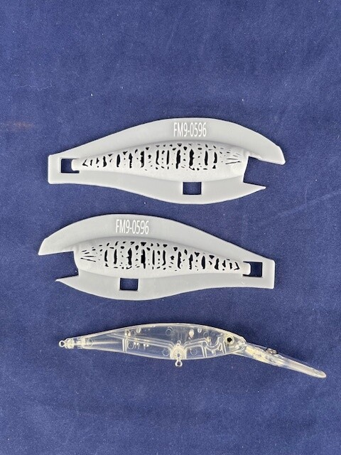 3D Stencil for - Berkley Flicker Minnow 9