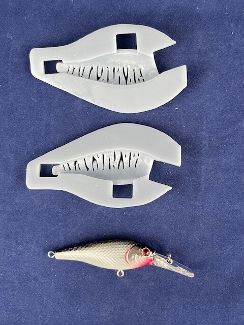 3D Stencil for - Berkley Flicker Shad - #4 Crankbaits Original Lure