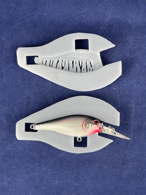 3D Stencil for - Berkley Flicker Shad - #4 Crankbaits Original Lure