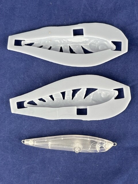 3D Stencil for 3 1/4&quot; Lipless Minnow
