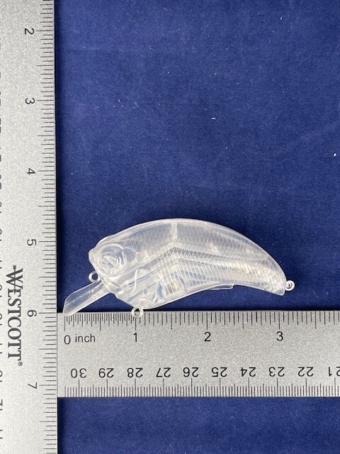 3D Stencil for 2 3/4&quot; Shallow Diver Crankbait &quot;Deps Evoke 2.0 &quot; Knock Off