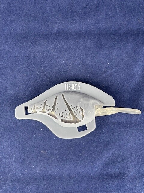 3D Stencil for 3&quot; Bluegill Deep Diver Crankbait