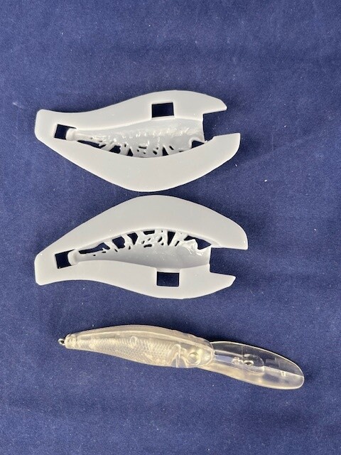 3D Stencil for 4&quot; Deep Diver Minnow