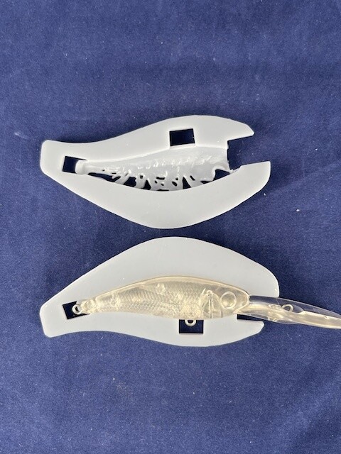 3D Stencil for 4&quot; Deep Diver Minnow