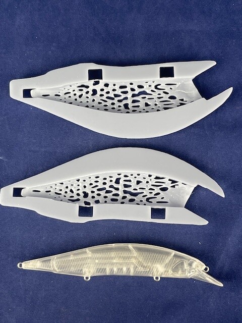 3D Stencil for 5.5&quot; or 110mm Maxx - Fat Jerk Bait