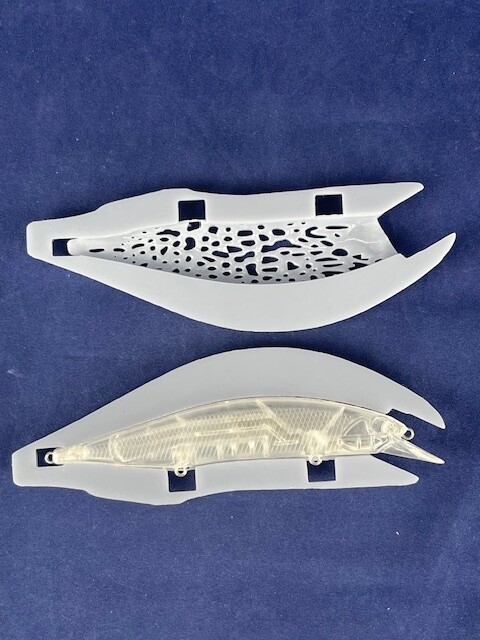 3D Stencil for 5.5&quot; or 110mm Maxx - Fat Jerk Bait