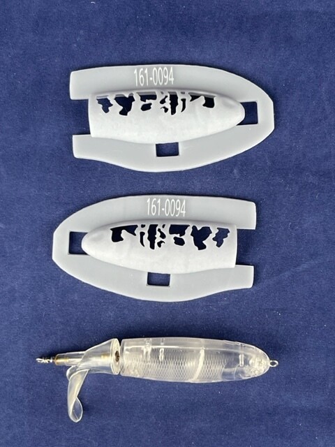 3D Stencil for 3 1/2&quot; Tail Plopper (Angry Eye)