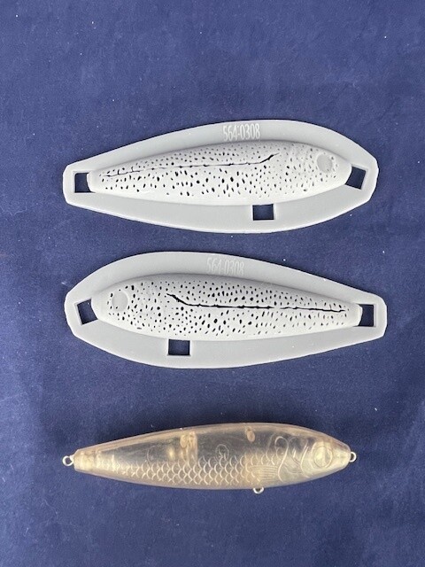 3D Stencil 4.5&quot; Topwater Spook