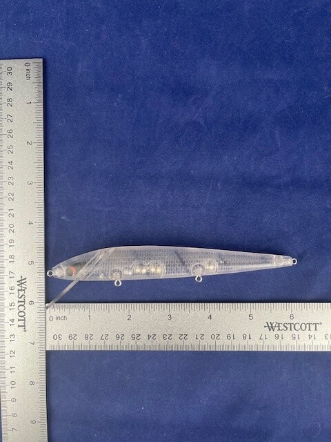 3D Stencil for - Supa 6 Walleye Blank  6&quot;