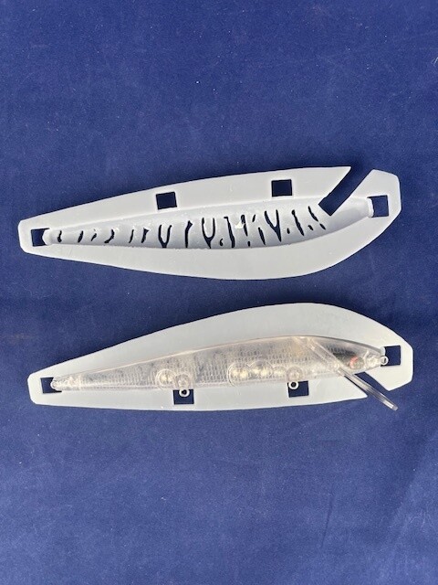 3D Stencil for - Supa 6 Walleye Blank  6&quot;