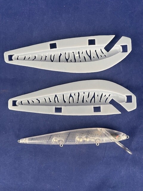 3D Stencil for - Supa 6 Walleye Blank  6&quot;