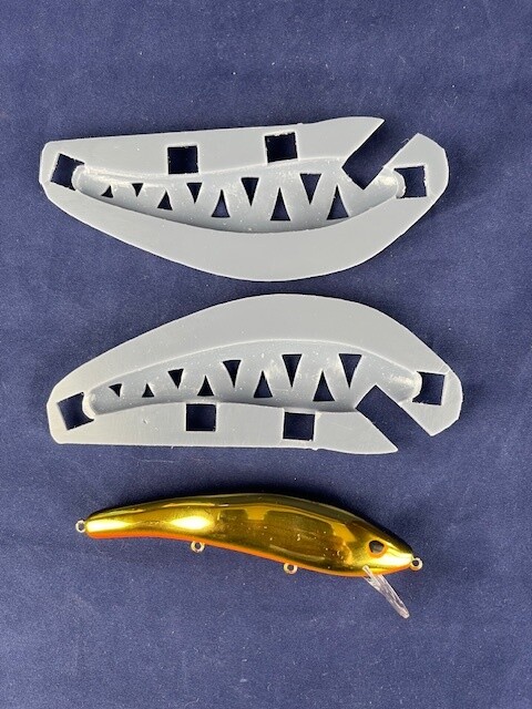 3D Stencil for - Original Cotton Cordell - Ripplin&#39; Redfin