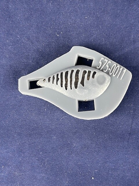 3D Stencil for 1.25&quot; Lipless Shad - 30mm Rippin&#39; Rap Knock Off