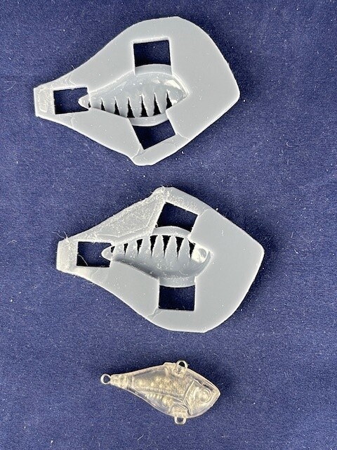 3D Stencil for 1.75&quot; Lipless Shad - 40mm Rippin&#39; Rap Knock Off