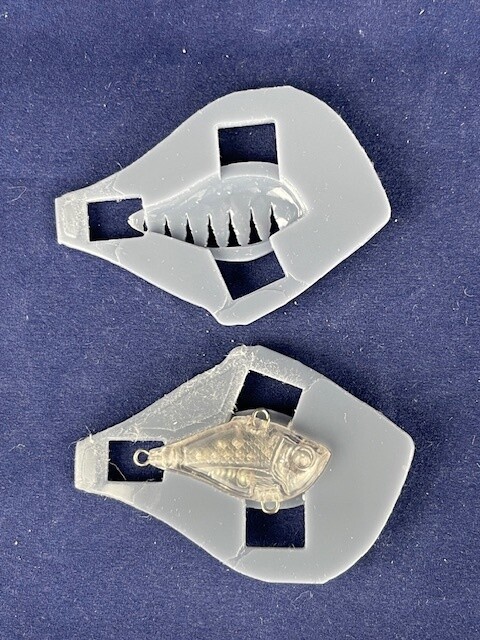 3D Stencil for 1.75&quot; Lipless Shad - 40mm Rippin&#39; Rap Knock Off