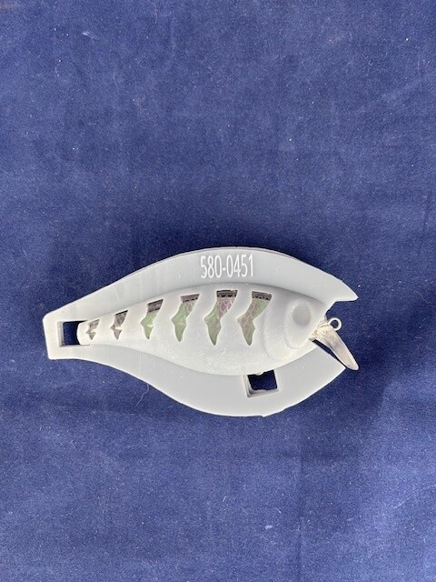 3D Stencil for - 3&quot; Shallow Diver Minnow