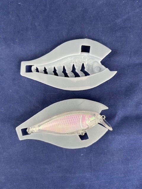 3D Stencil for - 3&quot; Shallow Diver Minnow