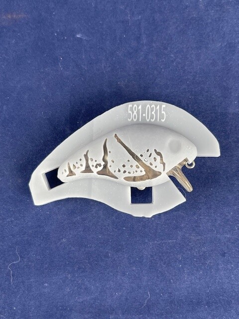 3D Stencil for - 2.25&quot; Shallow Diver Crankbait - Knock Off of Manns Baby 1 Minus.