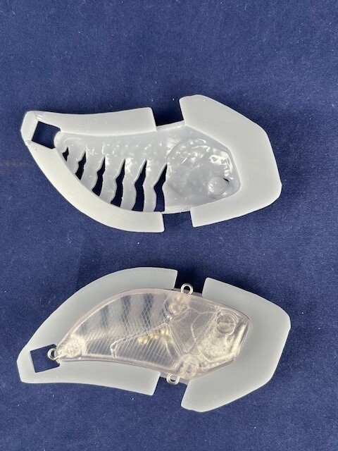 3D Stencil for - 2 5/8&quot; .75oz Lipless Vibration Blank Knock Off of Duo Realis Vibration Apex