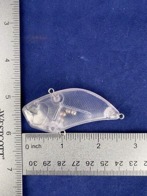 3D Stencil for - 2 5/8&quot; .75oz Lipless Vibration Blank Knock Off of Duo Realis Vibration Apex
