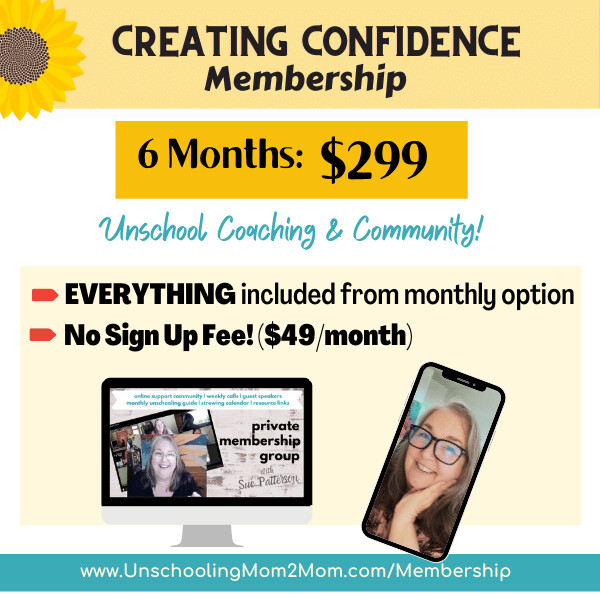 Creating Confidence Membership Group - 6 Months