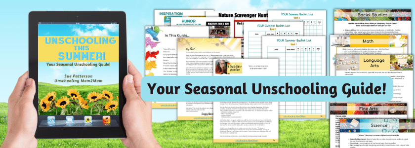 Seasonal Unschooling Guide: Summer/